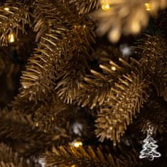 Vánoční stromek Smrk Gold Edition LED 180 cm