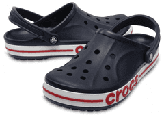 Crocs Bayaband Clogs Unisex, 38-39 EU, M6W8, Pantofle, Dřeváky, Navy/Pepper, Modrá, 205089-4CC