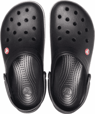 Crocs Crocband Clogs pro muže, 45-46 EU, M11, Pantofle, Dřeváky, Black, Černá, 11016-001
