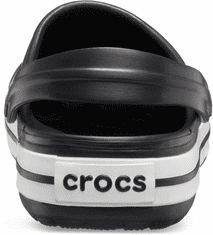 Crocs Crocband Clogs Unisex, 43-44 EU, M10W12, Pantofle, Dřeváky, Black, Černá, 11016-001