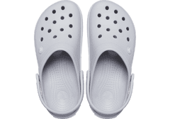 Crocs Crocband Clogs Unisex, 41-42 EU, M8W10, Pantofle, Dřeváky, Microchip, Šedá, 11016-1FH