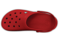 Crocs Crocband Clogs pro muže, 48-49 EU, M13, Pantofle, Dřeváky, Pepper, Červená, 11016-6EN