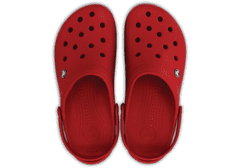 Crocs Crocband Clogs pro muže, 48-49 EU, M13, Pantofle, Dřeváky, Pepper, Červená, 11016-6EN
