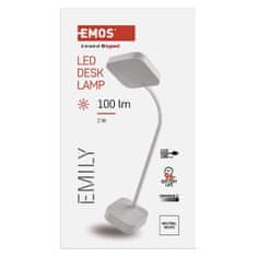Emos LED stolní lampa EMILY, nabíjecí
