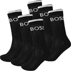 Hugo Boss 6 PACK - pánské ponožky BOSS 50510168-001 (Velikost 39-42)