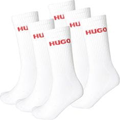Hugo Boss 6 PACK - pánské ponožky HUGO 50510187-100 (Velikost 39-42)