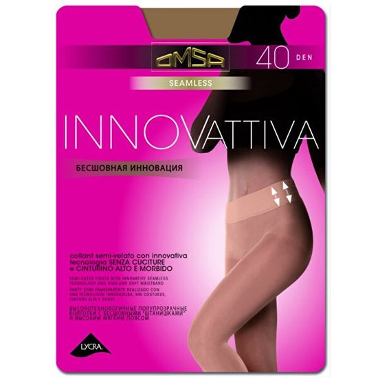 OMSA Dámské punčochové kalhoty Innovattiva Caramello 40 DEN 1039OM INNOVATTIVA 40.0011