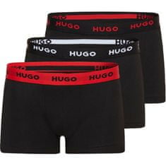 Hugo Boss 3 PACK - pánské boxerky HUGO 50469766-010 (Velikost M)