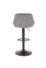 Halmar Barová židle STOOL H101 šedivá