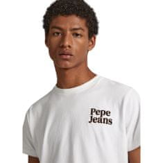 Pepe Jeans Tričko bílé M PM509113803