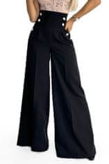 Numoco Dámské kalhoty 496-1, černá, S