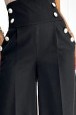 Numoco Dámské kalhoty 496-1, černá, M