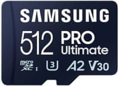 Samsung PRO Ultimate UHS-I U3 (Class 10) SDXC 512GB + SD adaptér (MB-MY512SA/WW)