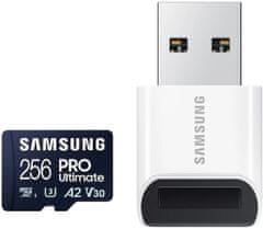 Samsung PRO Ultimate UHS-I U3 (Class 10) SDXC 256GB + USB adaptér (MB-MY256SB/WW)