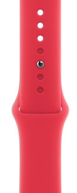 Levně Apple 45mm (PRODUCT)RED Sport Band - M/L
