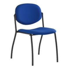 Manutan Konferenční židle Mandy Black, modrá