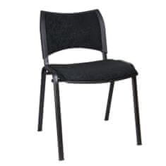Manutan Konferenční židle Smart Black, černá