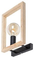 Rabalux  Nástěnné svítidlo Indigo 1x40W | E27 - světlé dřevo, černá