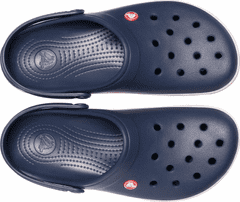 Crocs Crocband Clogs Unisex, 39-40 EU, M7W9, Pantofle, Dřeváky, Navy, Modrá, 11016-410
