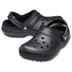 Crocs Crocs Classic Lined Clogs Unisex, velikost: 41-42, barva: Black/Black