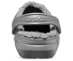 Crocs Crocs Classic Lined Clogs Unisex, velikost: 43-44, barva: Slate Grey/Smoke