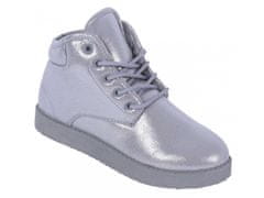 sarcia.eu Stříbrné boty, kotníkové boty 39 EU
