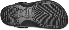 Crocs Baya Lined Clogs Unisex, 43-44 EU, M10W12, Pantofle, Dřeváky, Black/Black, Černá, 205969-060