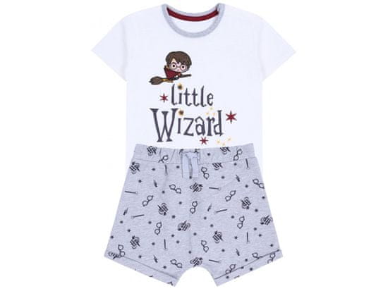 sarcia.eu Dětský letní set tričko + kraťasy LITTLE WIZARD Harry Potter