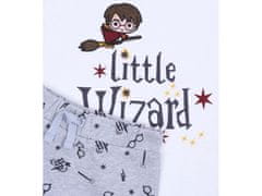 sarcia.eu Dětský letní set tričko + kraťasy LITTLE WIZARD Harry Potter 9-12 m 80 cm
