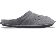 Crocs Classic Slippers Unisex, 42-43 EU, M9W11, Bačkory, Pantofle, Charcoal/Charcoal, Šedá, 203600-00Q