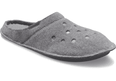 Crocs Classic Slippers Unisex, 41-42 EU, M8W10, Bačkory, Pantofle, Charcoal/Charcoal, Šedá, 203600-00Q