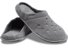 Crocs Classic Slippers pro muže, 46-47 EU, M12, Bačkory, Pantofle, Charcoal/Charcoal, Šedá, 203600-00Q