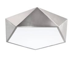 Nova Luce Kubisticky laděné stropní svítidlo Darius v různých barevných variantách stříbrná