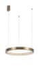 Elegantní závěsné LED svítidlo Vegas v luxusním zlatavém designu 650 mm 1265 lm zlatá