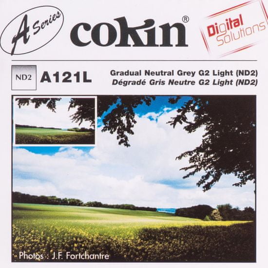 Cokin Cokin A121L velikost S poloviční filtr ND2 šedý