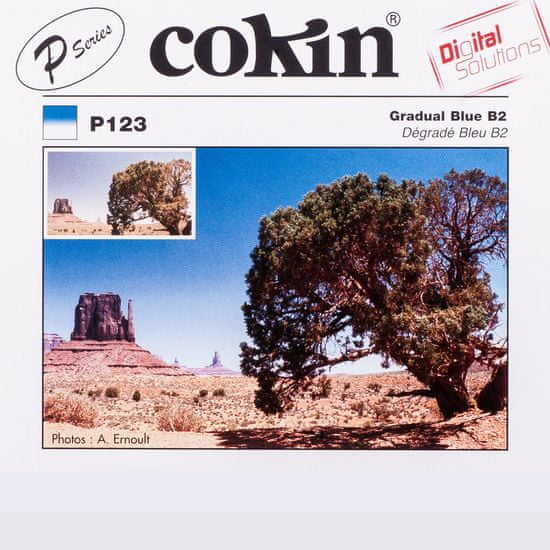 Cokin Cokin P123 velikost M poloviční filtr modrý B2