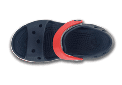 Crocs Crocband Sandals pro děti, 27-28 EU, C10, Sandály, Pantofle, Navy/Red, Modrá, 12856-485