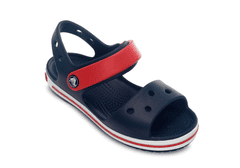 Crocs Crocband Sandals pro děti, 19-20 EU, C4, Sandály, Pantofle, Navy/Red, Modrá, 12856-485