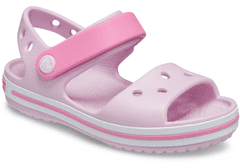 Crocs Crocband Sandals pro děti, 19-20 EU, C4, Sandály, Pantofle, Ballerina Pink, Růžová, 12856-6GD