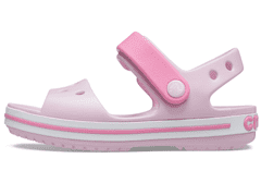 Crocs Crocband Sandals pro děti, 27-28 EU, C10, Sandály, Pantofle, Ballerina Pink, Růžová, 12856-6GD