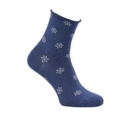 Zdravé Ponožky Dámské bavlněné ruličkové vzorované ponožky 6102223 4-pack, 39-42