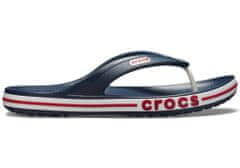Crocs Bayaband Flip-Flops pro muže, 48-49 EU, M13, Žabky, Pantofle, Sandály, Navy/Pepper, Modrá, 205393-4CC