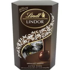 LINDT Lindor čokoládové pralinky hořké 60% kakaa 200g