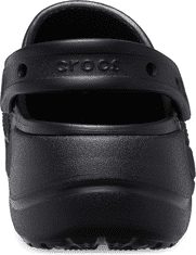 Crocs Baya Platform Clogs pro ženy, 42-43 EU, W11, Pantofle, Dřeváky, Black, Černá, 208186-001