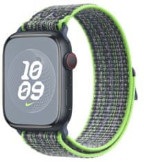 Apple 45mm Bright Green/Blue Nike Sport Loop (MTL43ZM/A)