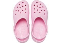Crocs Classic Platform Clogs pro ženy, 36-37 EU, W6, Pantofle, Dřeváky, Flamingo, Růžová, 206750-6S0