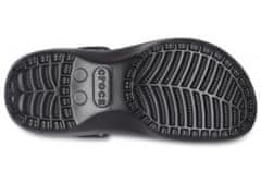 Crocs Classic Platform Clogs pro ženy, 37-38 EU, W7, Pantofle, Dřeváky, Black, Černá, 206750-001