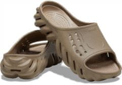Crocs Echo Slides pro muže, 45-46 EU, M11, Pantofle, Sandály, Tumbleweed, Hnědá, 208170-2G9