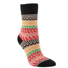 RS RS dámské teplé vlněné celoplošně vzorované ponožky 1340223 4-pack, 35-38