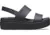 Brooklyn Low Wedge Sandals pro ženy, 38-39 EU, W8, Sandály, Pantofle, Black/Black, Černá, 206453-060